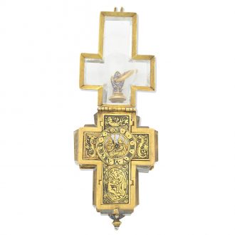 Swiss Renaissance 17th Century in style crucifix Circa 19th Century