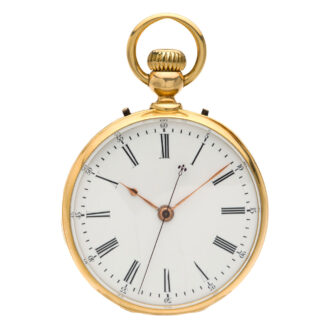 Swiss gold watch with portrait of King Umberto 1 of Italy Circa 1890