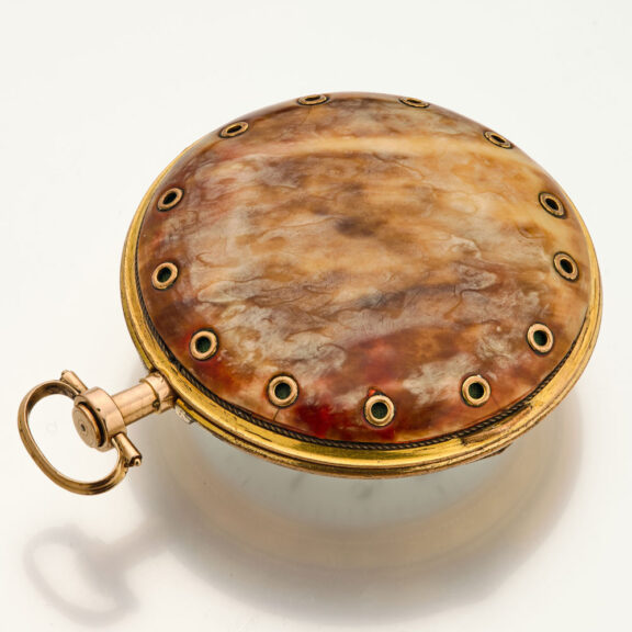 French gold self-striking hour repeating clock watch Circa 1810 French gold self-striking hour repeating clock watch Circa 1810