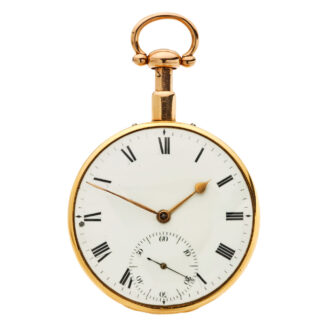 Heavy English gold quarter repeating duplex watch Circa 1813