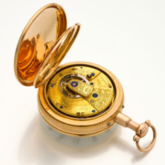 Heavy English gold quarter repeating duplex watch Circa 1813