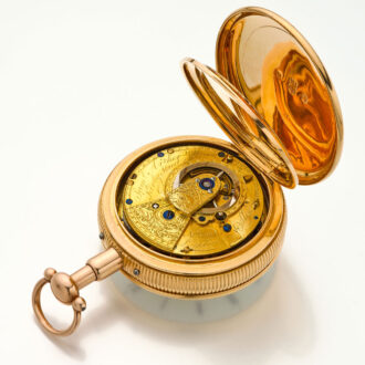 Heavy English gold quarter repeating duplex watch Circa 1813