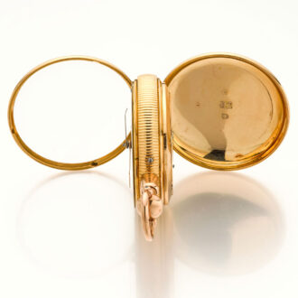 Heavy English gold quarter repeating duplex watch Circa 1813