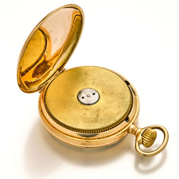 Rare Swiss gold eight day Hebdomas lever watch Circa 1920 Rare Swiss gold eight day Hebdomas lever watch Circa 1920