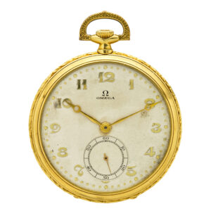 Swiss 18 carat gold Art Deco lever dress watch Circa 1930