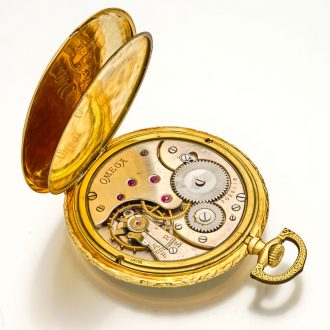 Swiss 18 carat gold Art Deco lever dress watch Circa 1930 Swiss 18 carat gold Art Deco lever dress watch Circa 1930