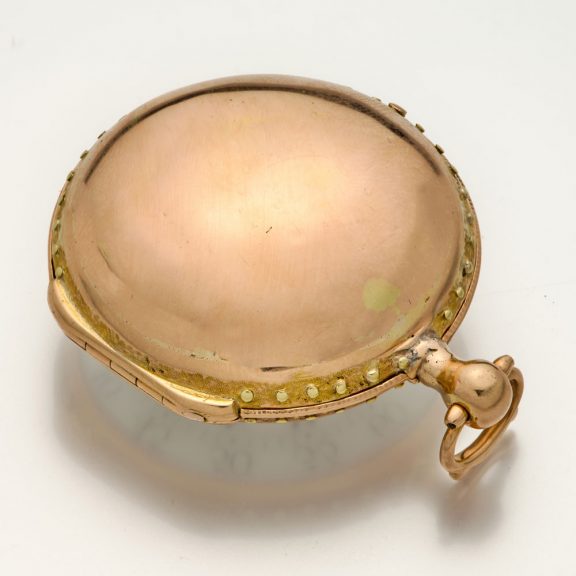 French gold open faced verge pocket watch Circa 1775 French gold open faced verge pocket watch Circa 1775