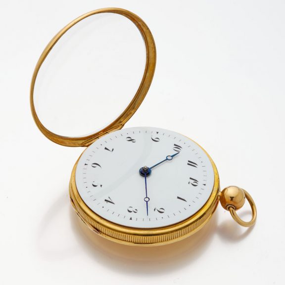 Fine Swiss 18 carat gold verge pocket watch Circa 1815 Fine Swiss 18 carat gold verge pocket watch Circa 1815