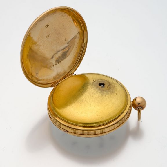 Fine Swiss 18 carat gold verge pocket watch Circa 1815 Fine Swiss 18 carat gold verge pocket watch Circa 1815