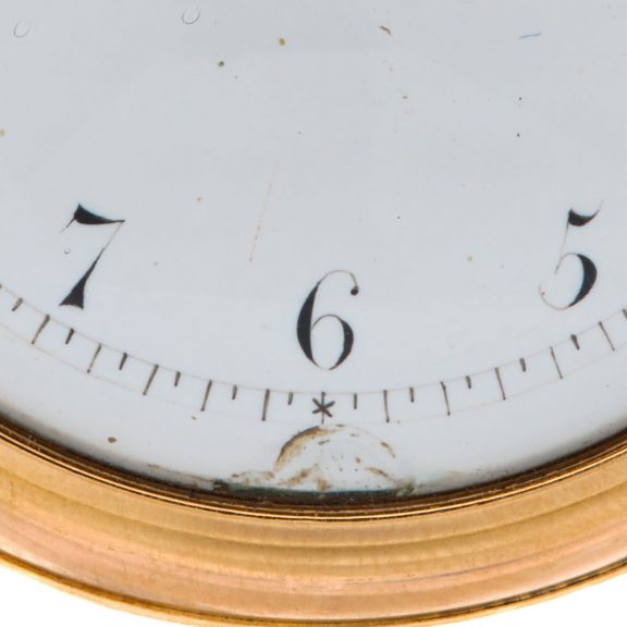 Solid 18K gold English pair cased verge watch Circa 1810-1811 Solid 18K gold English pair cased verge watch Circa 1810-1811