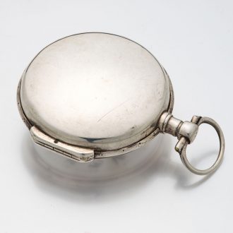 Belgian polished silver-cased verge pocket watch Circa 1790Belgian polished silver-cased verge pocket watch Circa 1790