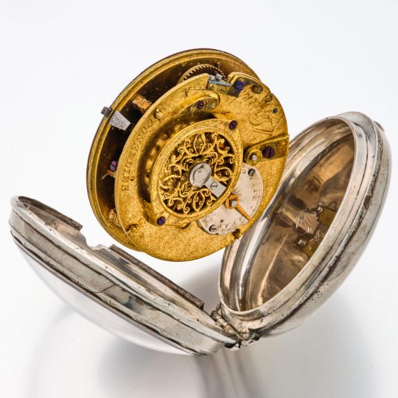 Belgian polished silver-cased verge pocket watch Circa 1790 Belgian polished silver-cased verge pocket watch Circa 1790