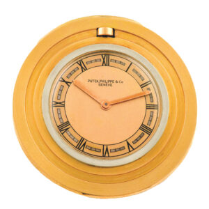 Very fine Swiss 18 Carat pink gold keyless pocket watch Circa 1940