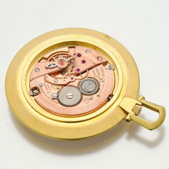Swiss gilt keyless dress watch with centre seconds Circa 1966