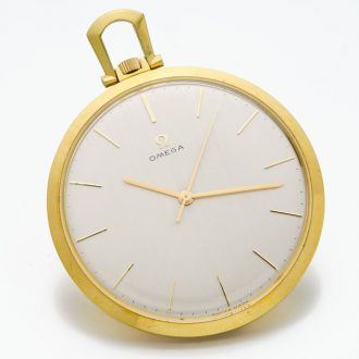Swiss gilt keyless dress watch with centre seconds Circa 1966