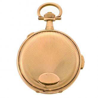 Swiss 14K gold repeating chronograph pocket watch Circa 1920