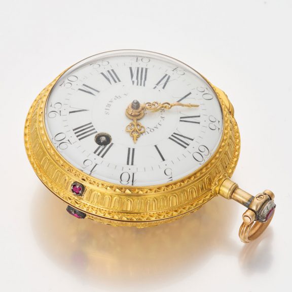 Exclusive French multi-colour gold verge pocket watch Circa 1740 Exclusive French multi-colour gold verge pocket watch Circa 1740