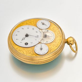 French calendar watch in a malachite stone case Circa 1810 French calendar watch in a malachite stone case Circa 1810