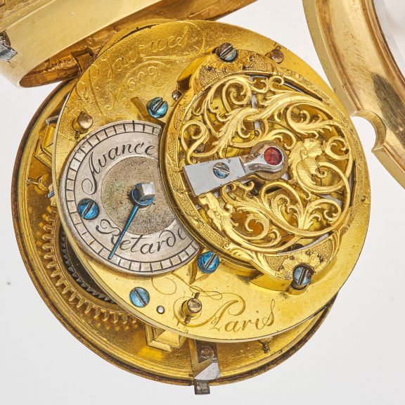 Exclusive French multi-colour gold verge pocket watch Circa 1740 Exclusive French multi-colour gold verge pocket watch Circa 1740