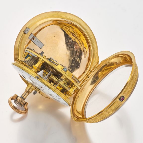 Exclusive French multi-colour gold verge pocket watch Circa 1740 Exclusive French multi-colour gold verge pocket watch Circa 1740
