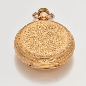 Heavy Swiss gold double dialed pocket watch Circa 1890