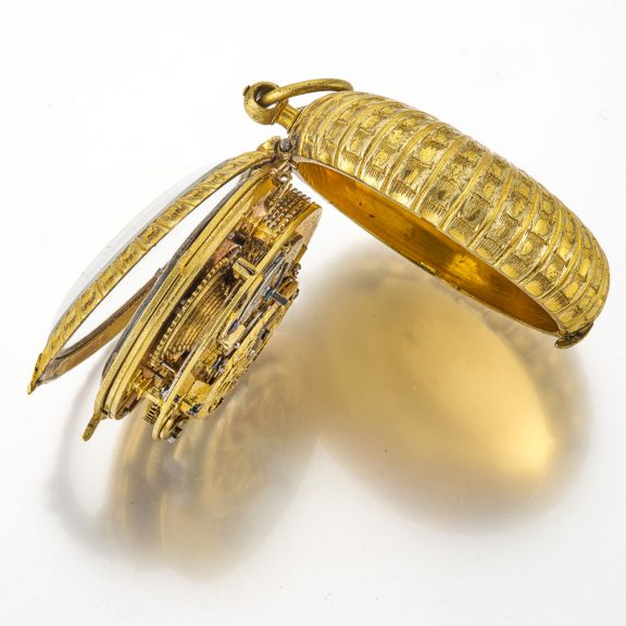 Early French gilt verge watch with later movenment Circa 1660 Early French gilt verge watch with later movenment Circa 1660