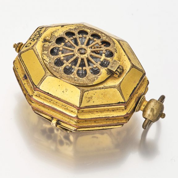 German octagonal neck watch with later movement Circa 1590 German octagonal neck watch with later movement Circa 1590