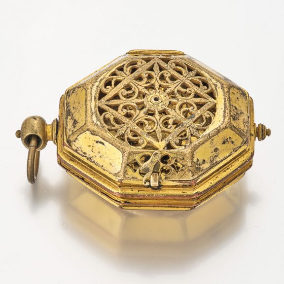 German octagonal neck watch with later movement Circa 1590 German octagonal neck watch with later movement Circa 1590