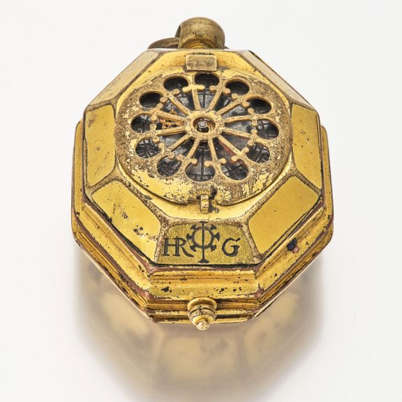 German octagonal neck watch with later movement Circa 1590 German octagonal neck watch with later movement Circa 1590