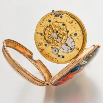 French repeating watch with portrait of Louis the XVl Circa 1790 French repeating watch with portrait of Louis the XVl Circa 1790