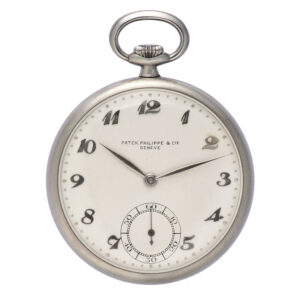 Fine and rare stainless steel Swiss keyless dress watch Circa 1937