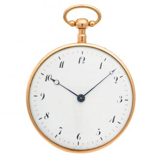 French 18K gold quarter repeater by Du Bois & Fils Circa 1820 French 18K gold quarter repeater by Du Bois & Fils Circa 1820