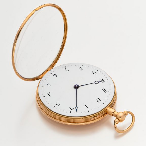 French 18K gold quarter repeater by Du Bois & Fils Circa 1820 French 18K gold quarter repeater by Du Bois & Fils Circa 1820