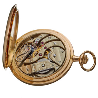A Patek Philippe gold pocket watch, hunter case Circa 1920