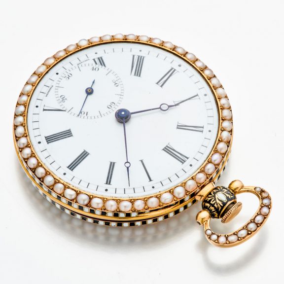 Fine Swiss18 carat gold watch for Chinese market Circa 1835 Fine Swiss18 carat gold watch for Chinese market Circa 1835