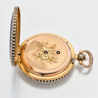 Fine Swiss18 carat gold watch for Chinese market Circa 1835