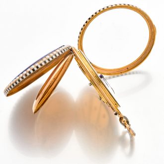 Fine Swiss18 carat gold watch for Chinese market Circa 1835