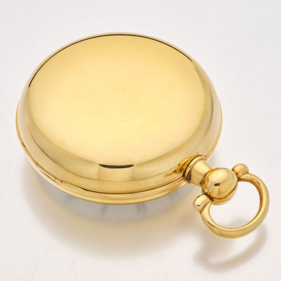 Heavy English gold watch with spring detent escapement Circa 1802 Heavy English gold watch with spring detent escapement Circa 1802