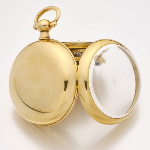 Heavy English gold watch with spring detent escapement Circa 1802 Heavy English gold watch with spring detent escapement Circa 1802