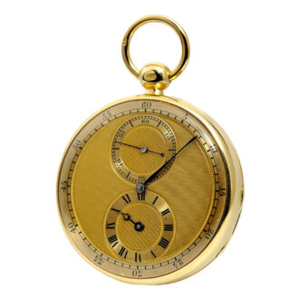 English gold open faced lever pocket watch Circa 1826