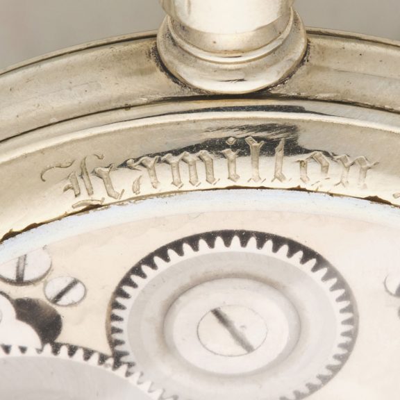 American silver keyless wind open faced watch Circa 1925 American silver keyless wind open faced watch Circa 1925