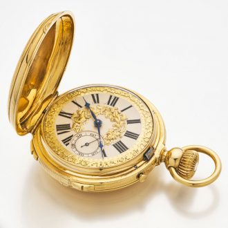 Swiss with quarter repeating and grande and petite sonnerie Circa 1890