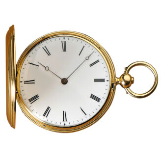 German early 18K gold Glashütte lever watch Circa 1850