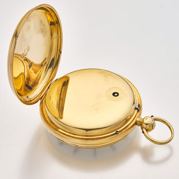 English 18 carat gold eight day duration lever watch Circa 1840 English 18 carat gold eight day duration lever watch Circa 1840