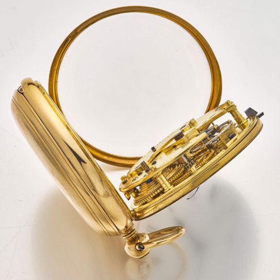 English 18 carat gold eight day duration lever watch Circa 1840 English 18 carat gold eight day duration lever watch Circa 1840