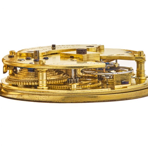 English 18 carat gold eight day duration lever watch Circa 1840 English 18 carat gold eight day duration lever watch Circa 1840