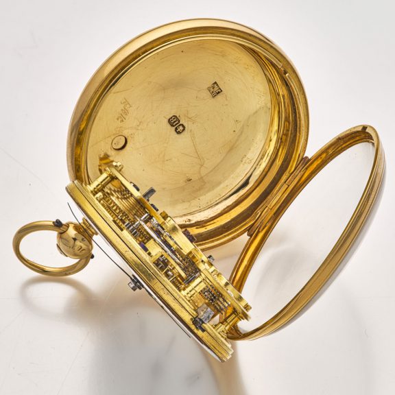 English 18 carat gold eight day duration lever watch Circa 1840 English 18 carat gold eight day duration lever watch Circa 1840