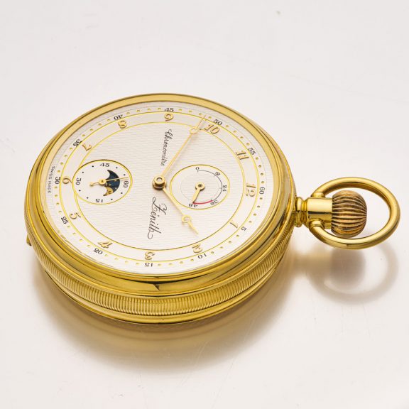Heavy gold Swiss observatory chronometer lever watch Circa 2002 Heavy gold Swiss observatory chronometer lever watch Circa 2002