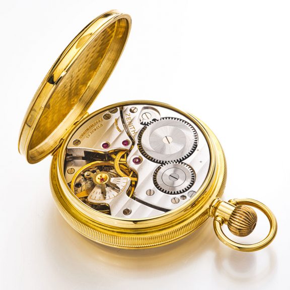 Heavy gold Swiss observatory chronometer lever watch Circa 2002 Heavy gold Swiss observatory chronometer lever watch Circa 2002