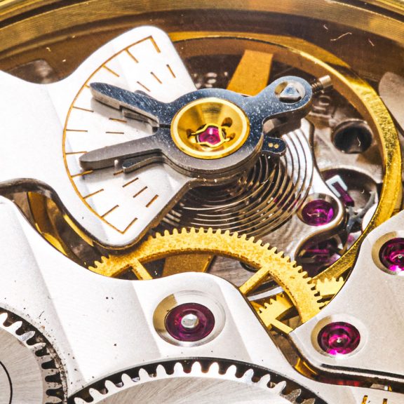 Heavy gold Swiss observatory chronometer lever watch Circa 2002 Heavy gold Swiss observatory chronometer lever watch Circa 2002